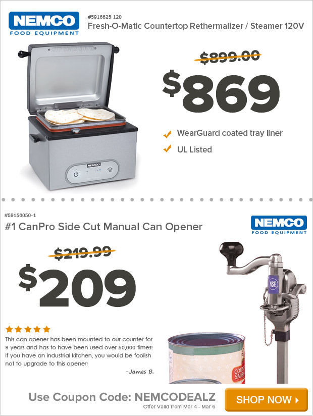 Special Nemco Deals!