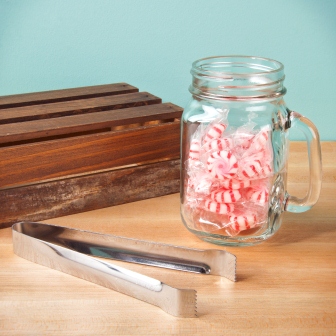 mason jar after-dinner mint holders