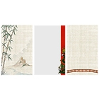 Asian Style Menu Paper