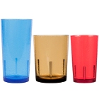 Cambro Del Mar Designer Plastic Tumblers