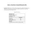 Nutrition Nutrition