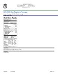 Nutrition Nutrition