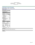 Nutrition Nutrition