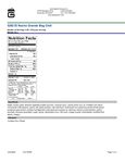 Nutrition Nutrition