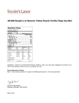 Nutritional Information Nutritional Information