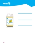 Diversey All Free & Clear Liquid Detergent Instructions Diversey All Free & Clear Liquid Detergent Instructions