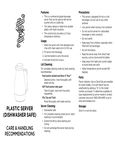 Care Instructions Care Instructions