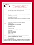 Bevles’s Warranty Information Bevles’s Warranty Information