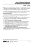 Follett's Warranty Information Follett's Warranty Information