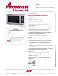 Spec Sheet Spec Sheet