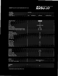 Spec Sheet Spec Sheet