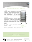 Winston Industries 06411AD10 Spec Sheet Winston Industries 06411AD10 Spec Sheet