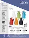 Specsheet for Alfi Eco Servers Specsheet for Alfi Eco Servers