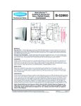 Specifications Sheet Specifications Sheet