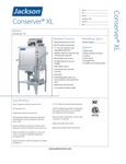 Spec sheet Spec sheet