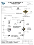 T&S B-3200 Spec Sheet T&S B-3200 Spec Sheet