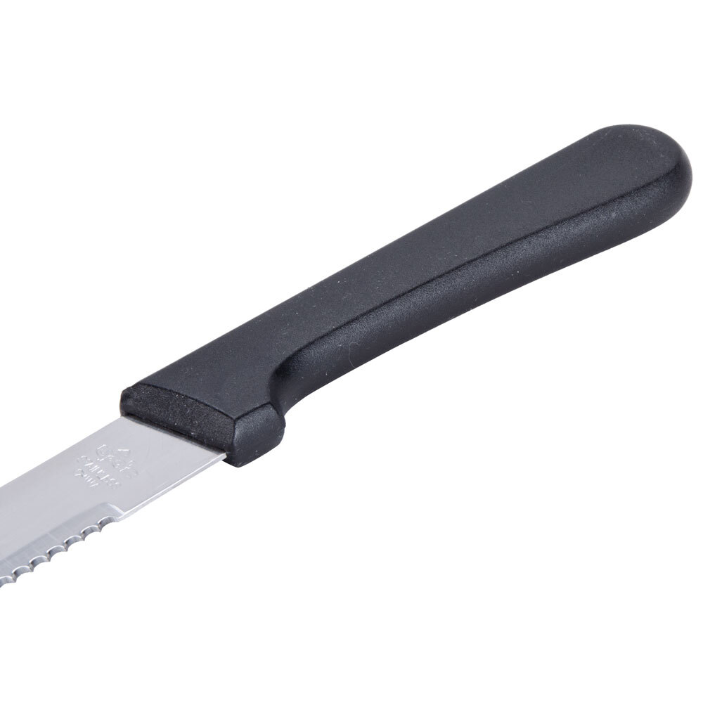 Black polypropylene knife handle