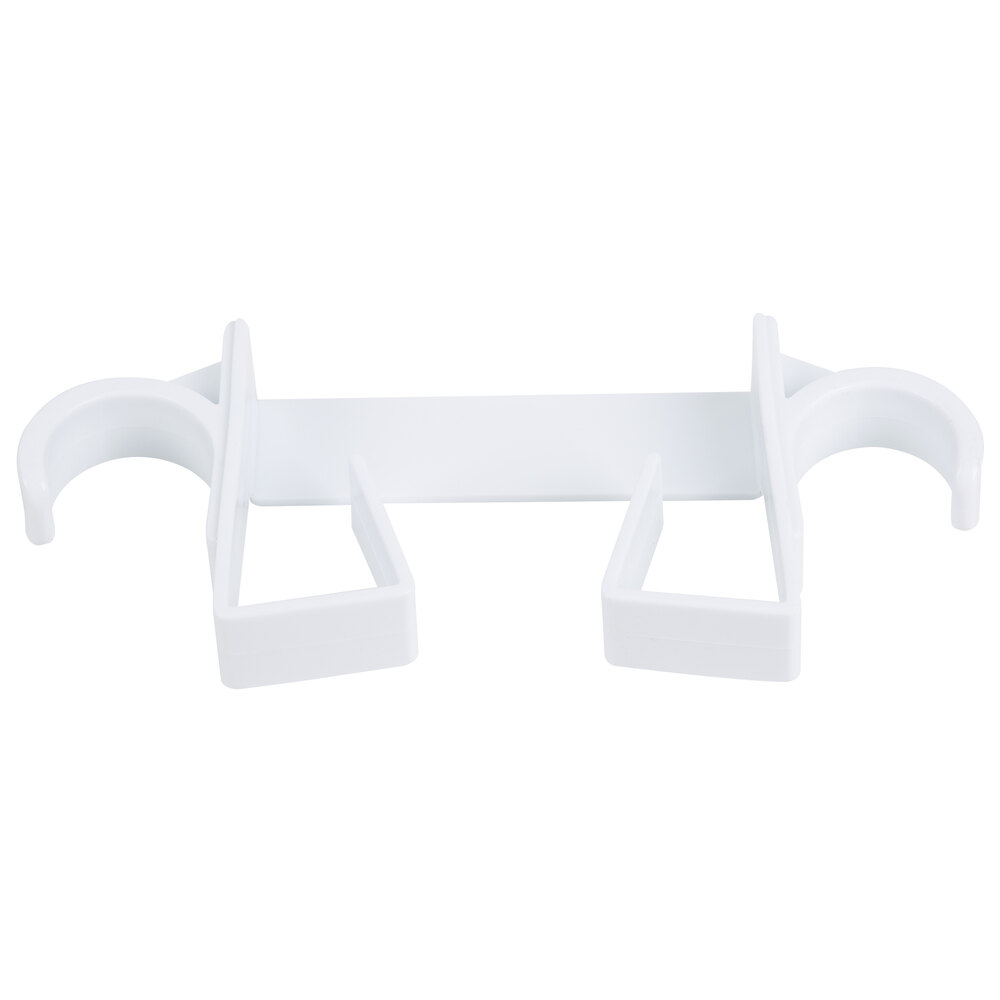 OvertheDoor TLeg White Ironing Board Holder / Hanger