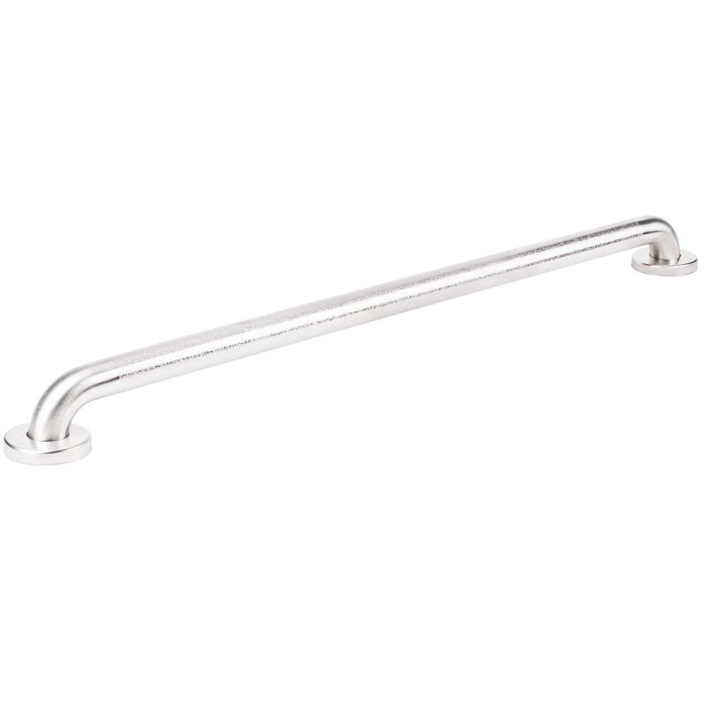 Bobrick B6806.99X24 24" Handicapped Restroom Grab Bar with Peened Grip