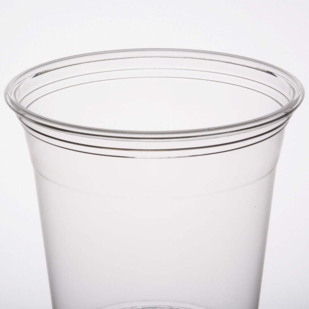 Dart Solo UltraClear TP12 12 oz. Clear PET Plastic Cold Cup 1000/Case