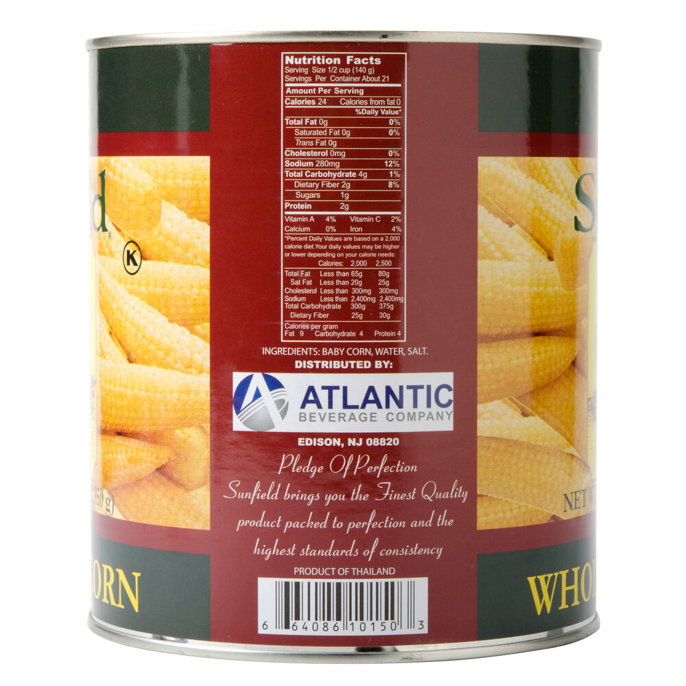 Whole Baby Corn 10 Can