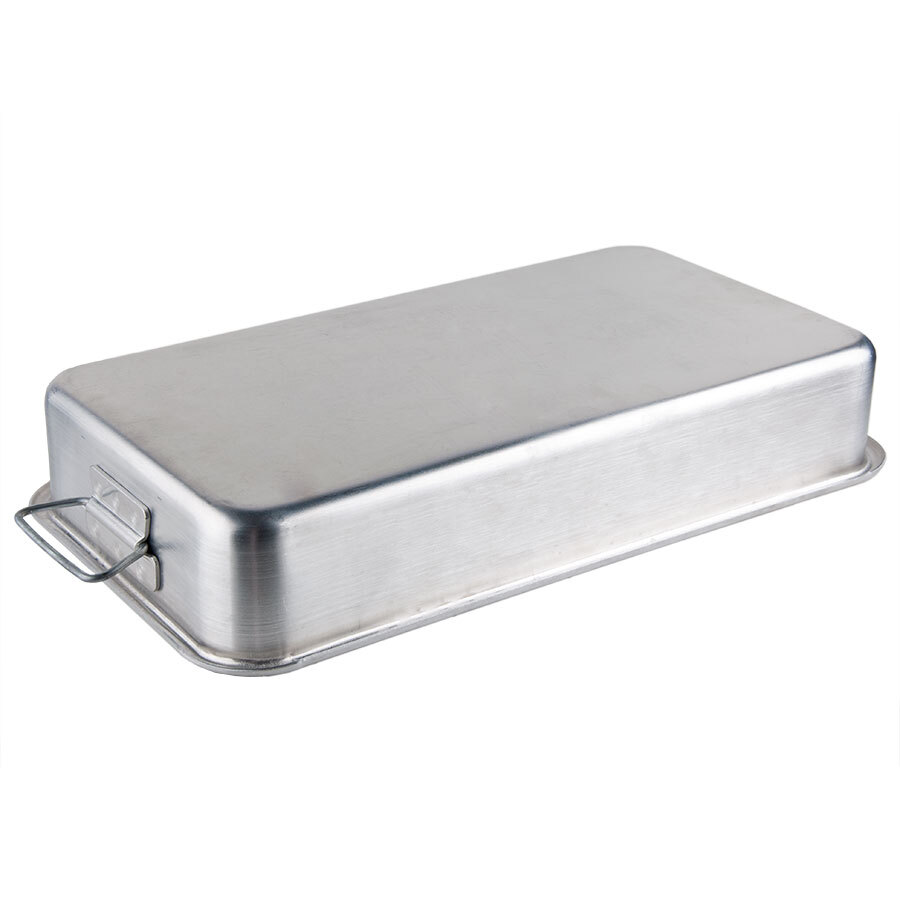 Vollrath 68366 WearEver 11.25 Qt. Aluminum Roast Pan with Handles (Top