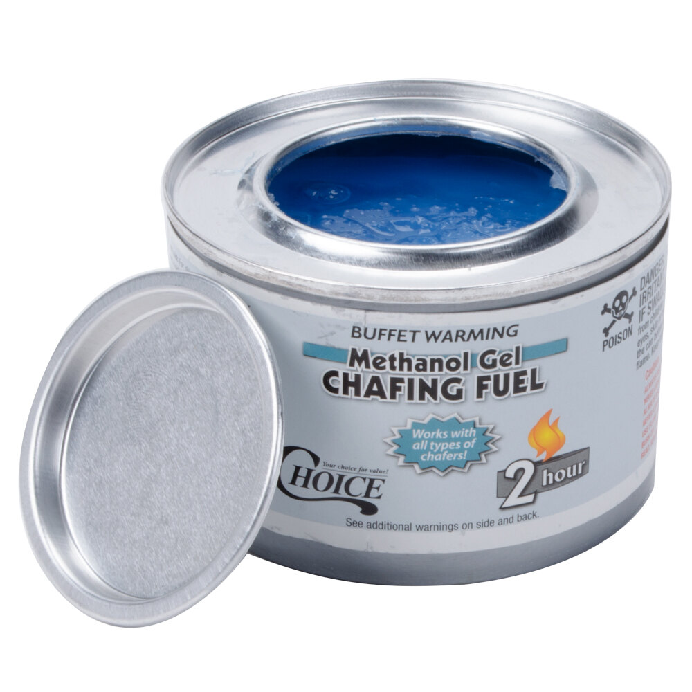 Choice Methanol Gel Chafing Dish Fuel 2 Hour 72 / Case