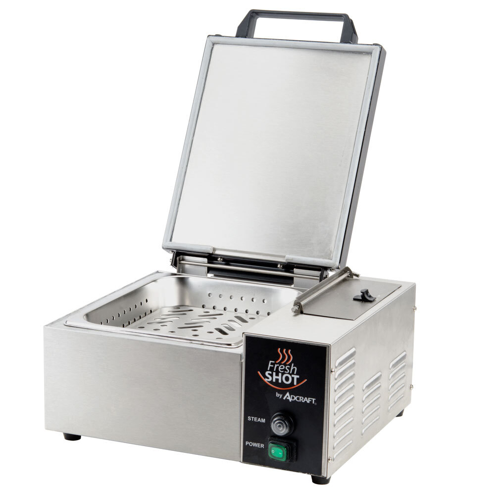 Adcraft CTS1800W Fresh Shot Countertop Tortilla / Portion Steamer 120V