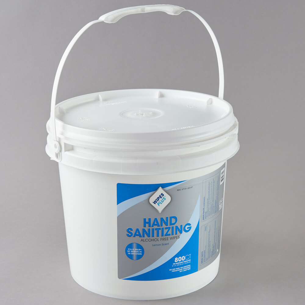 WipesPlus Empty Bucket for Hand Sanitizing Wipes