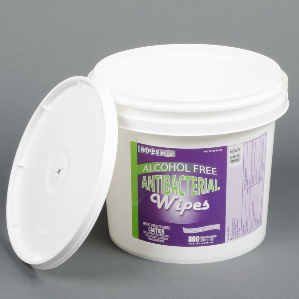 WipesPlus Empty Bucket for Hand Sanitizing Wipes