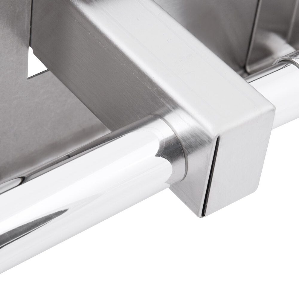 Bobrick B2840 Multi Roll Toilet Tissue Dispenser with Utility Shelf