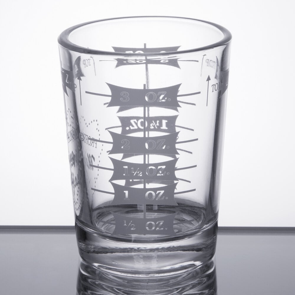 Libbey 5134/1124N 4 oz. Professional Measuring Glass