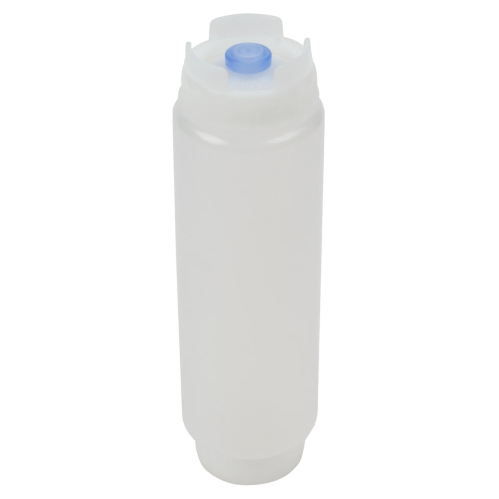 16 oz. First In First Out Squeeze Bottle with Thick Dispensing Valve