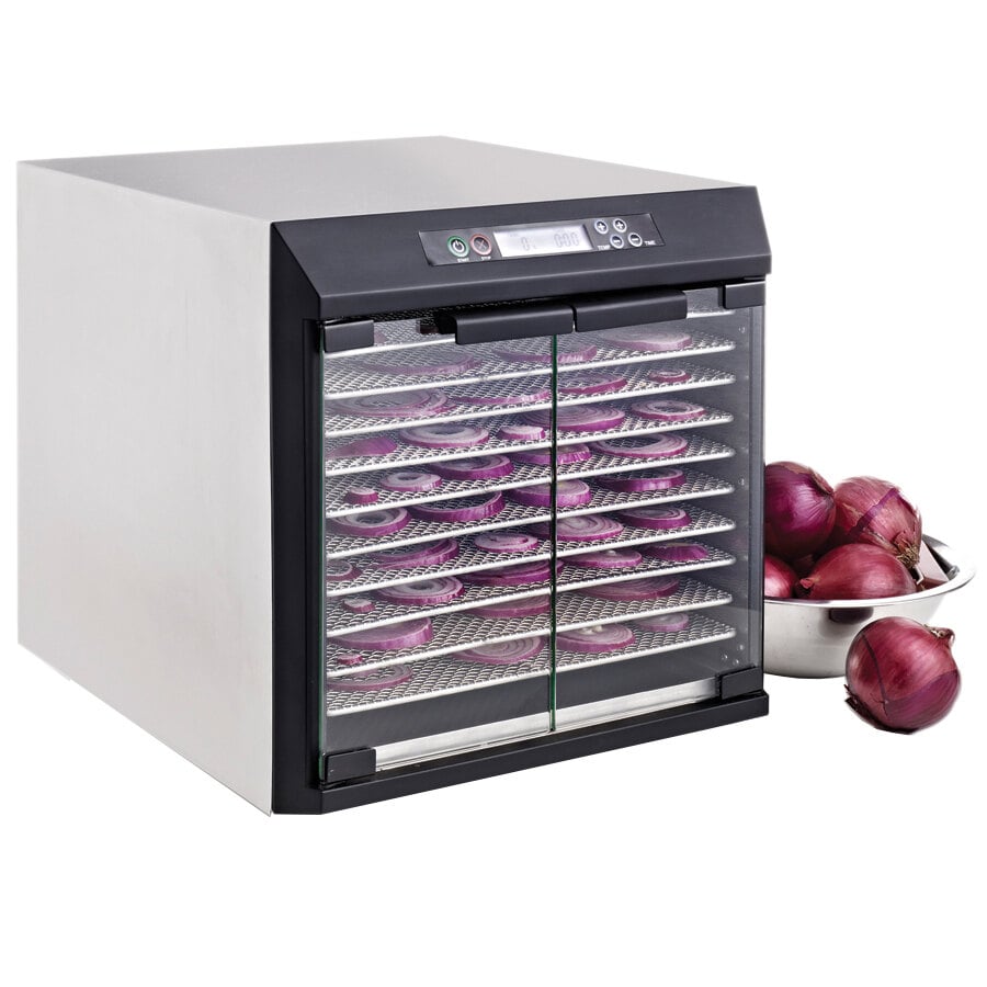 Excalibur EXC10EL 10Tray Stainless Steel Food Dehydrator with Armored