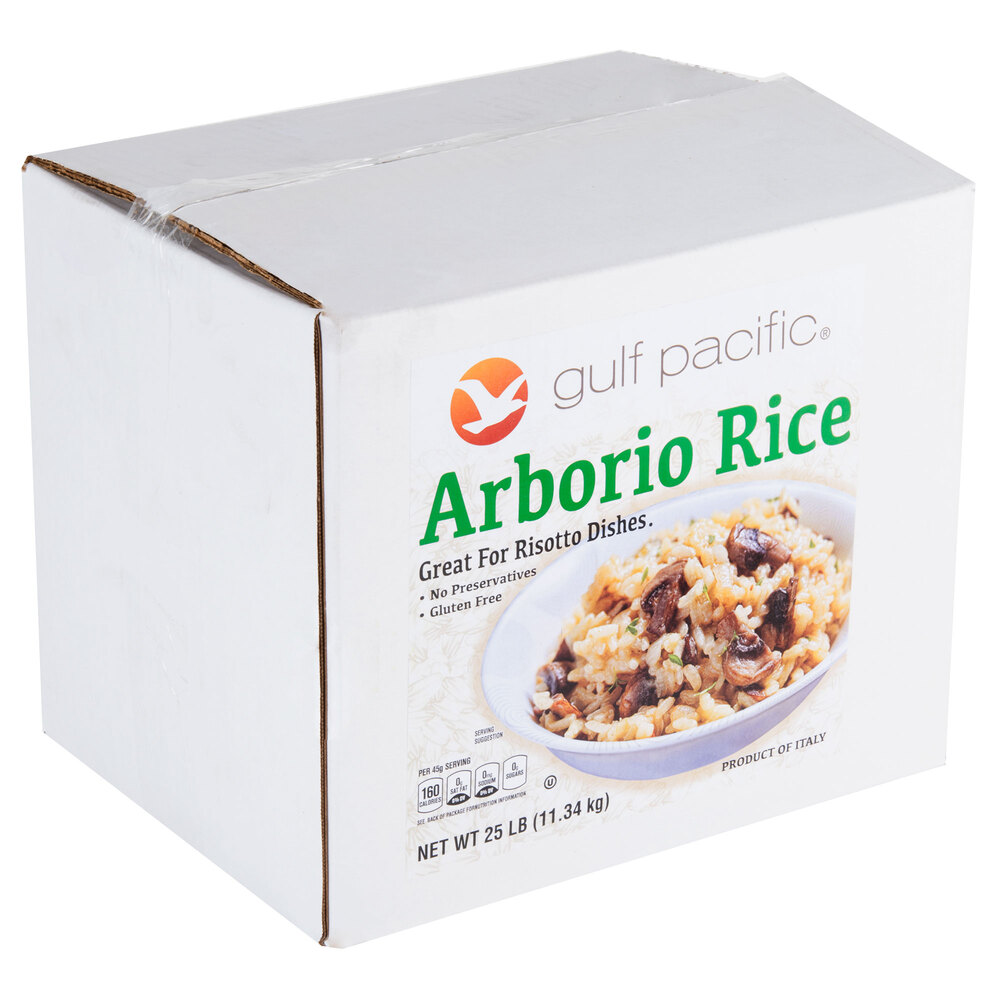 Gulf Pacific Arborio Rice 25 lb.