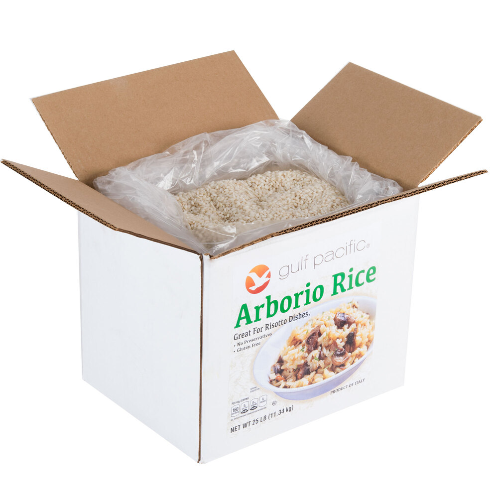 Gulf Pacific Arborio Rice 25 lb.