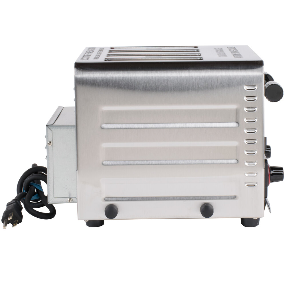 Waring WCT850RC Heavy Duty Switchable Bread and Bagel 4Slice