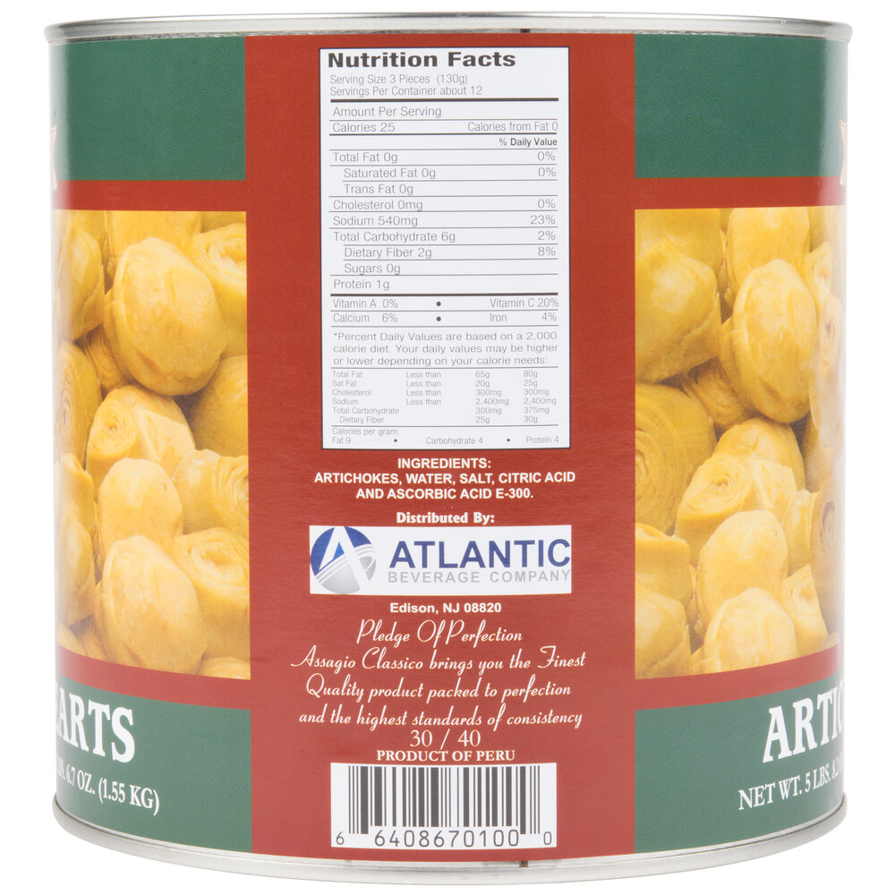 Artichoke Hearts 10 Can 6 / Case