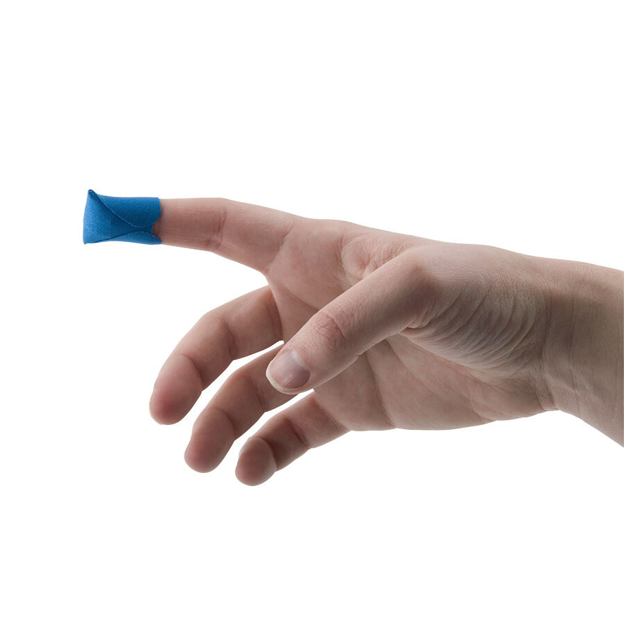 Blue Woven Adhesive Fingertip Bandage 50 / Box (MFR Item 66050)