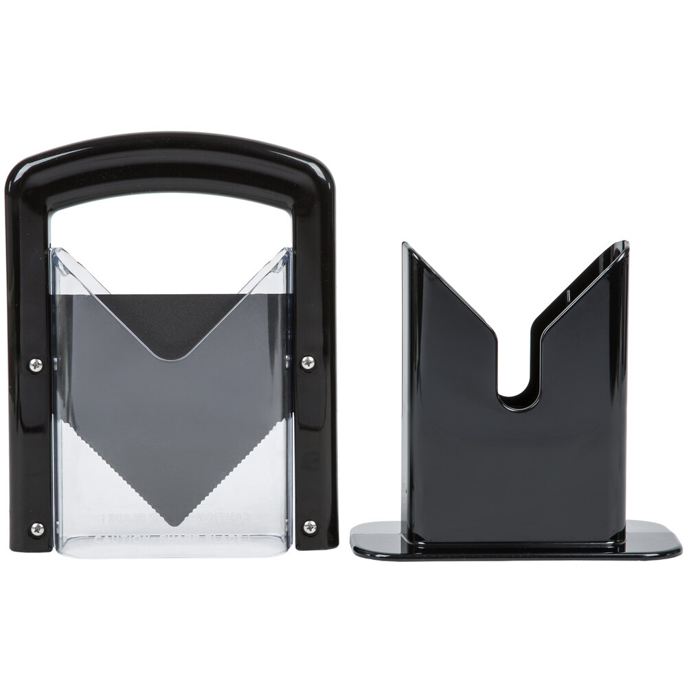 Bagel Blade Plus Black Commercial Bagel Slicer