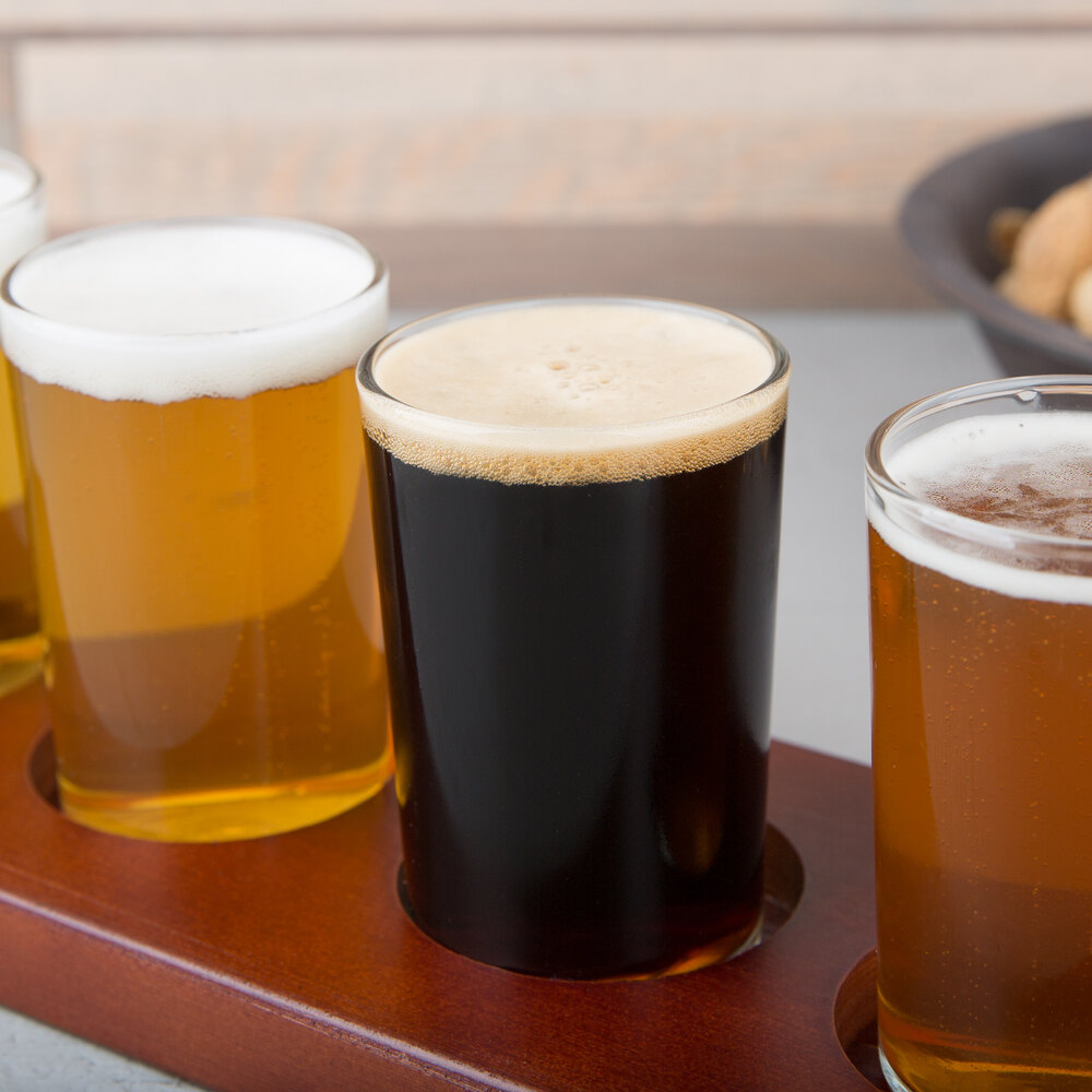 Libbey 56 5 oz. Straight Sided Beer Sampler Glass 6/Pack