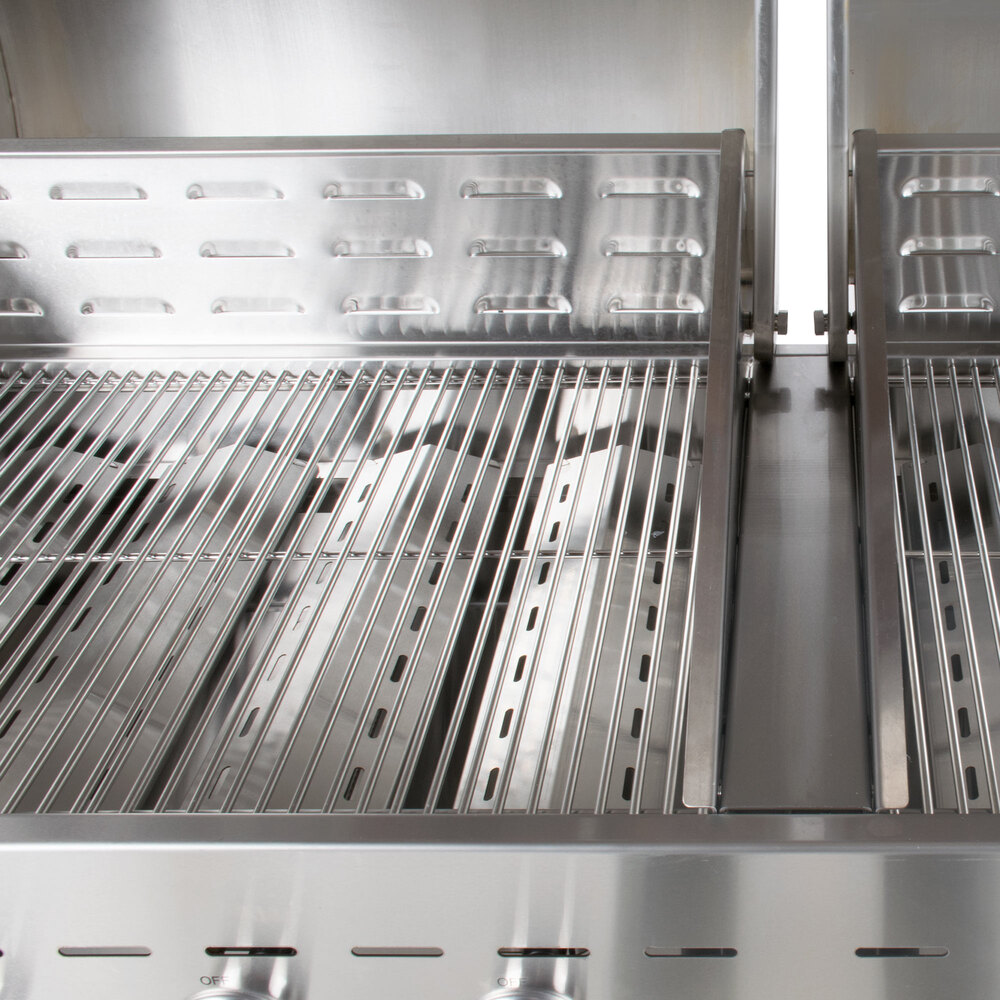 Backyard Pro C3H860DEL Deluxe 60" Stainless Steel Outdoor Grill with Roll Dome and Cover