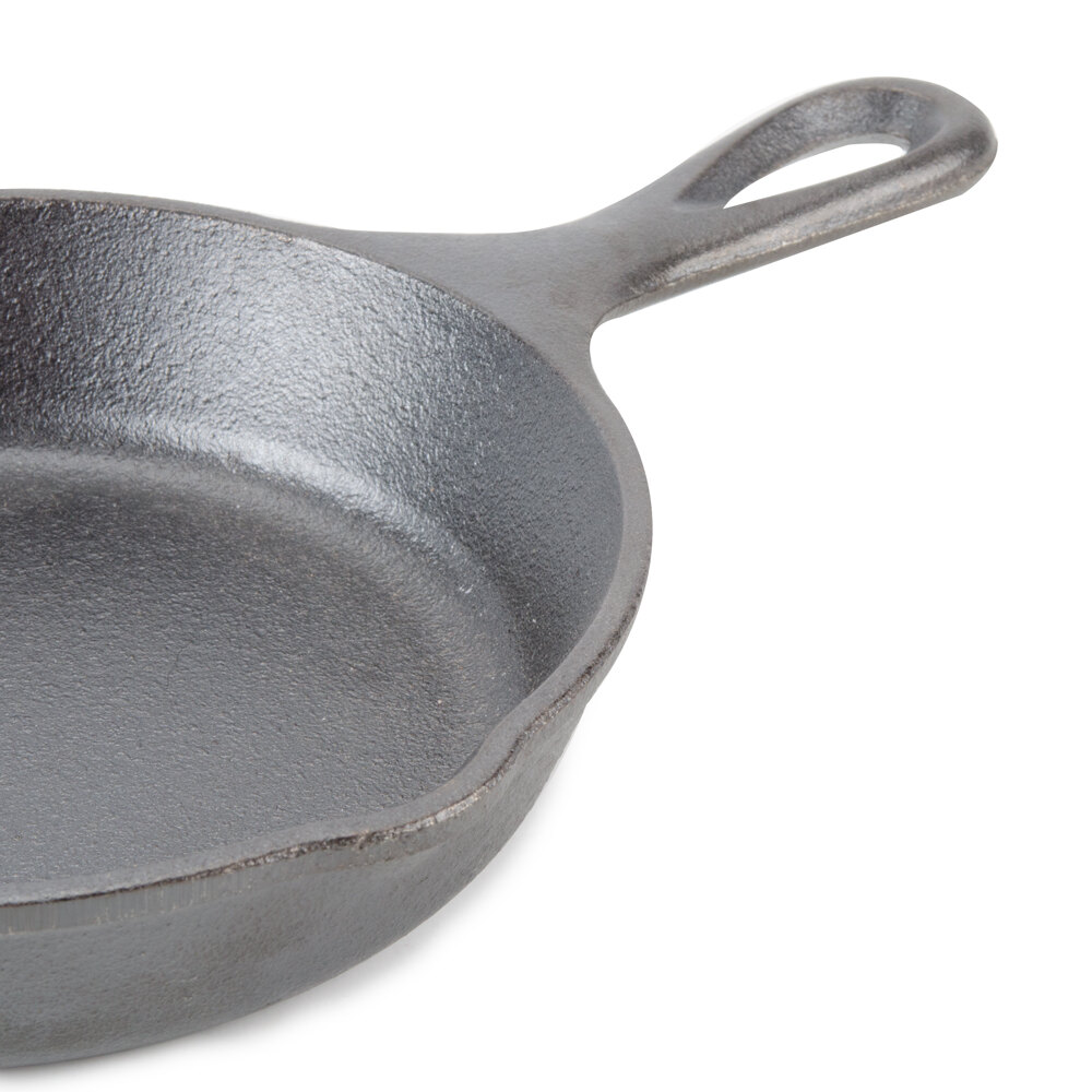 Lodge H3SK 6 1/2" Round PreSeasoned HeatTreated Cast Iron Skillet