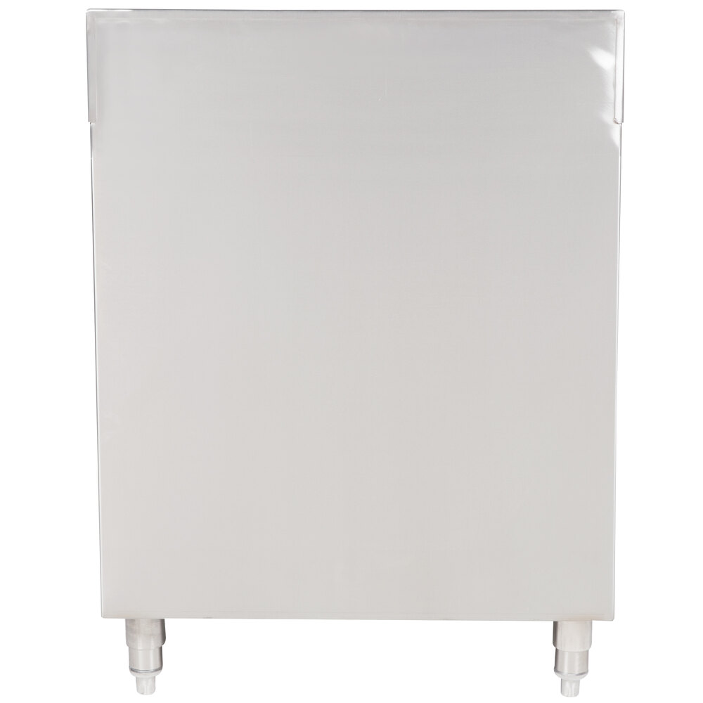 Regency Stainless Steel Flat Top Glass Rack Storage Unit 23" x 24"