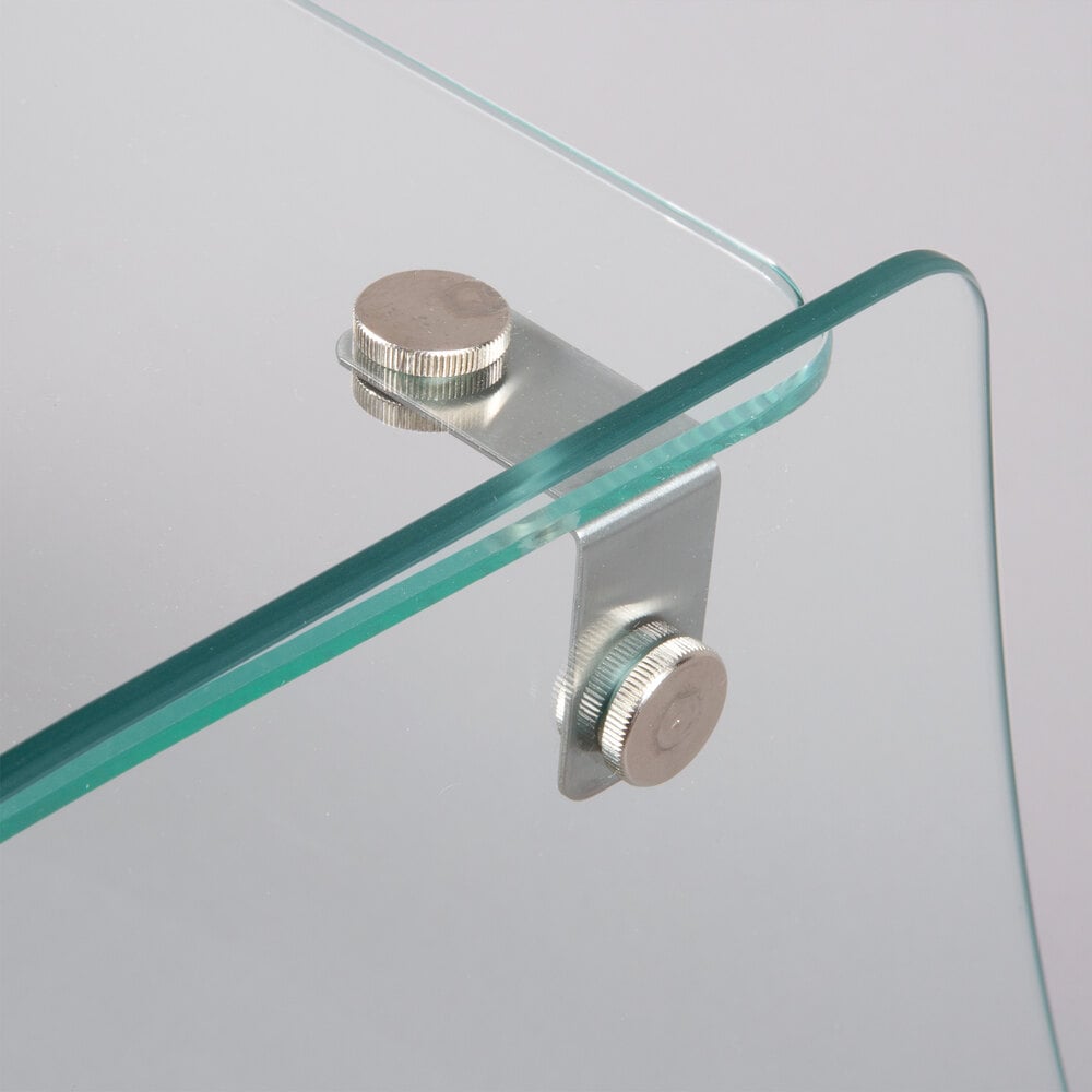 Excellence ACSG00002 Curved Glass Sneeze Guard