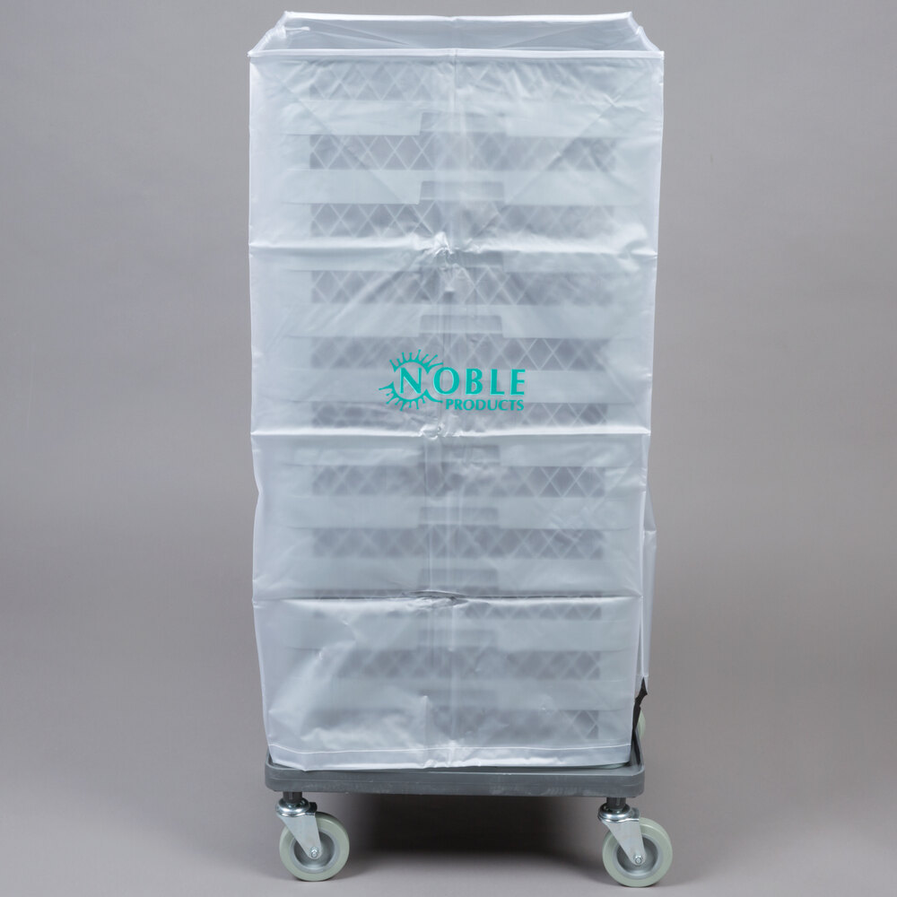 Noble Products 40" Translucent Vinyl Glass Rack Dust Cover