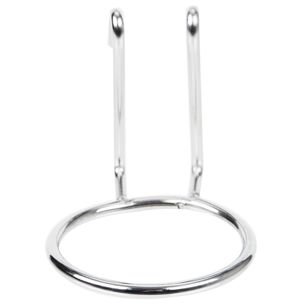 GET 482001 2 1/4" Stainless Steel Cone Wire Basket Sauce Cup Holder