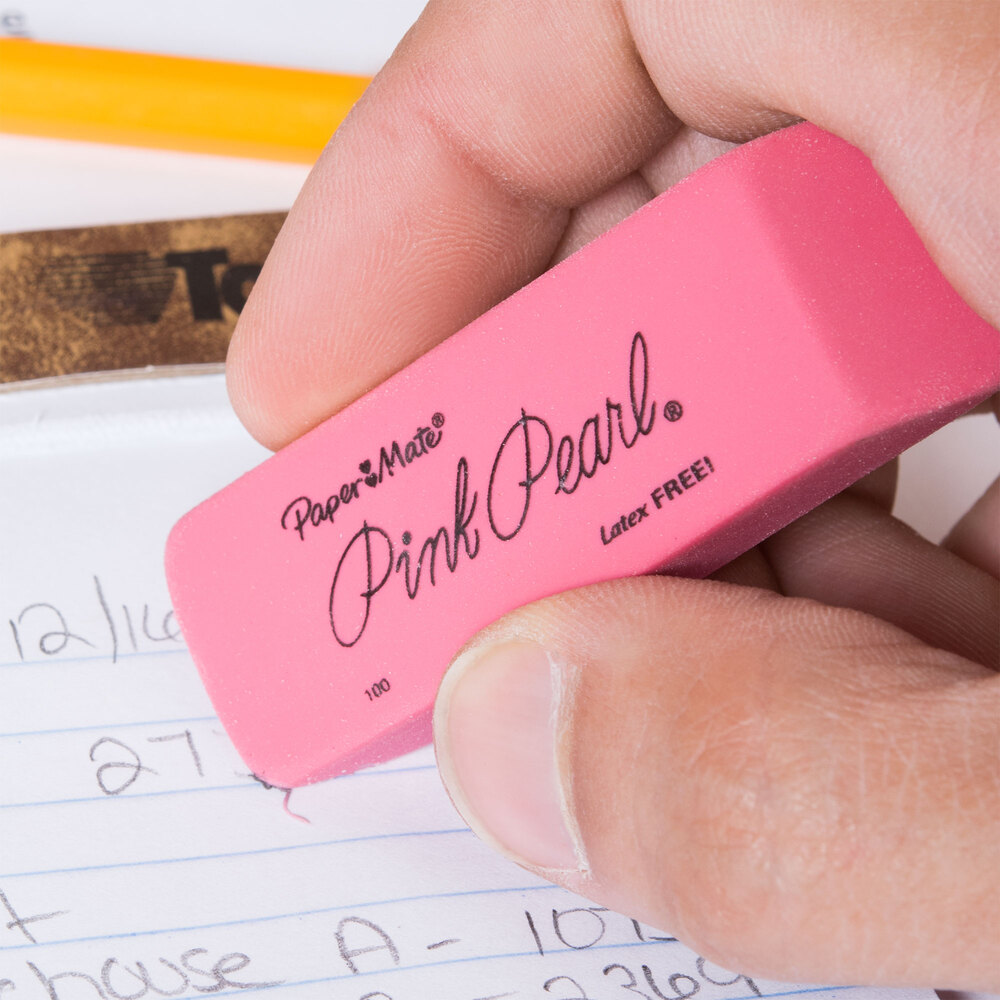 Paper Mate PAP70520 Medium Pink Pearl Eraser 24/Box