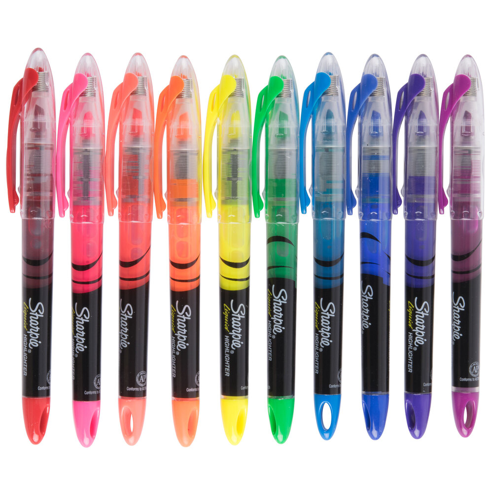 Sharpie SAN24415PP Accent Liquid Chisel Tip Pen Style Highlighter