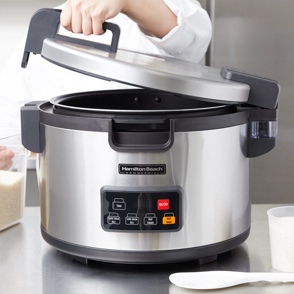 Hamilton Beach 37590 90 Cup (45 Cup Raw) Rice Cooker 240V